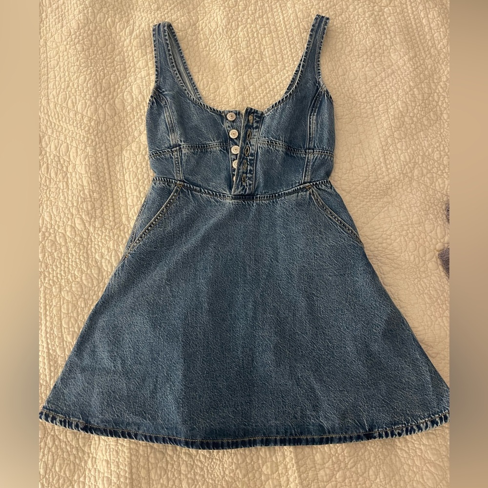 New American Eagle denim dress